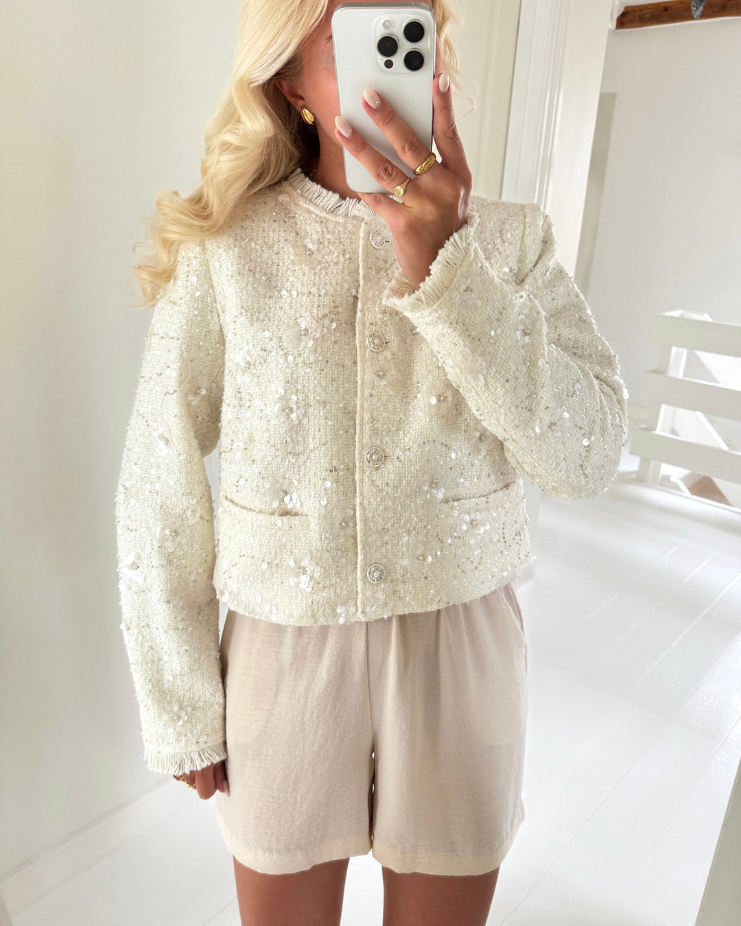 Y.A.S jakke louisa ls boucle pristine