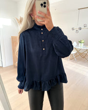 Love1063-2 blouse navy