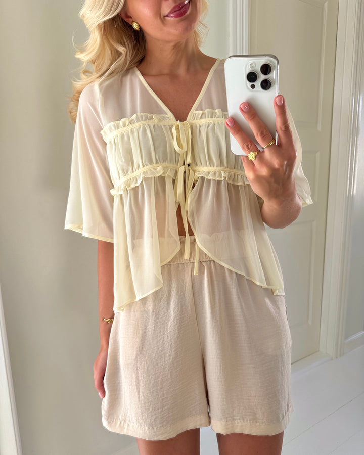 A-View top eloise pale yellow