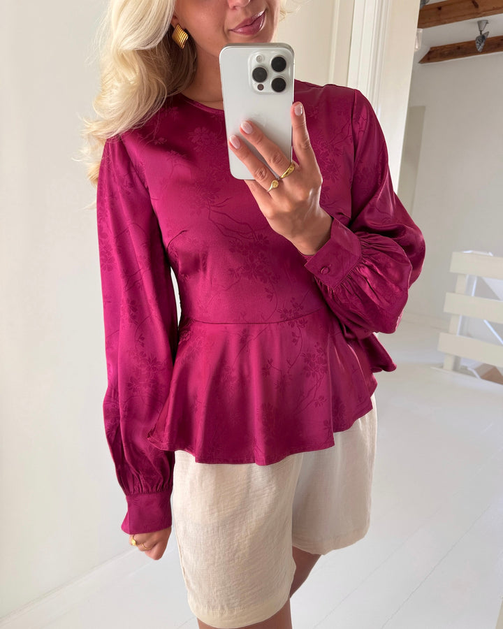 A-View bluse camino carbernet