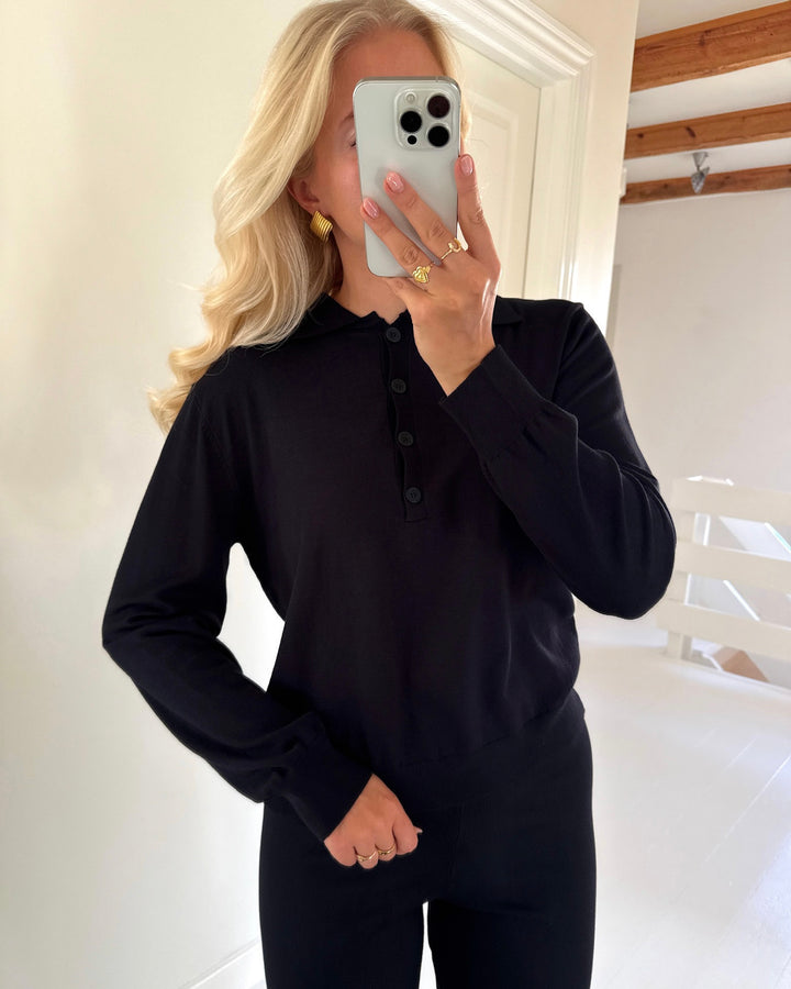 Sister's Point bluse lepia black