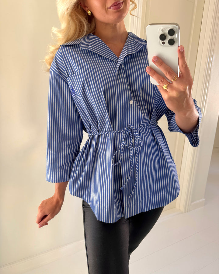 Love&Divine skjorte love1537 blue stripe