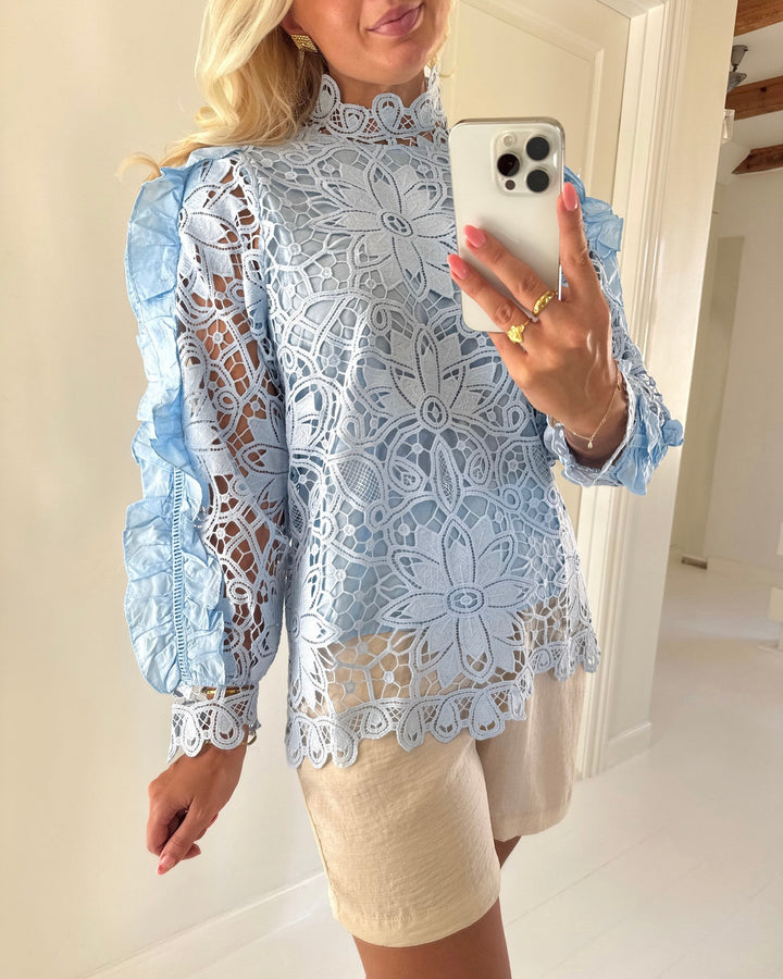 A-View bluse mira light blue