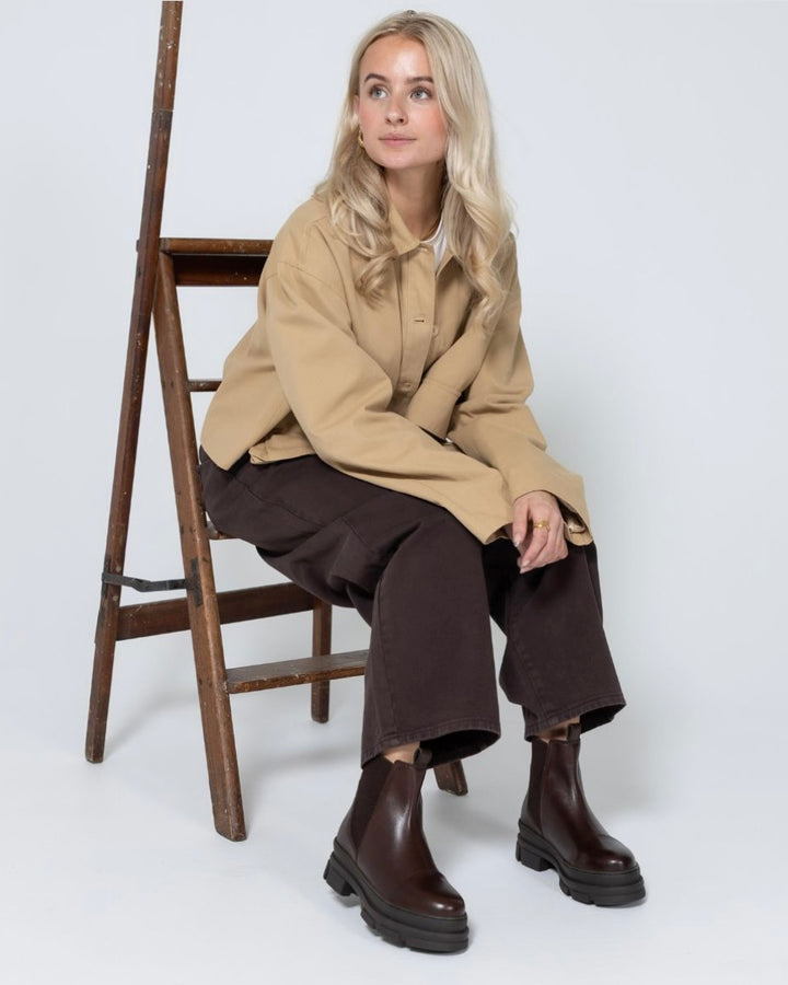 Copenhagen Shoes støvler the celeste low dark brown