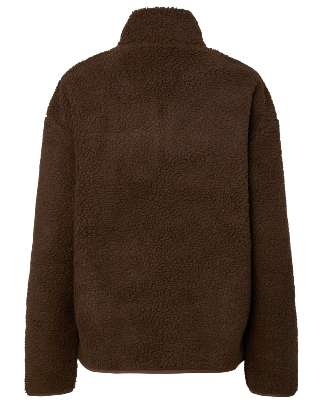 Pieces jakke sadia ls teddy hot fudge