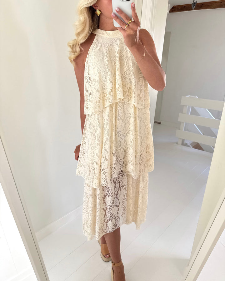 A-View kjole sasja off white