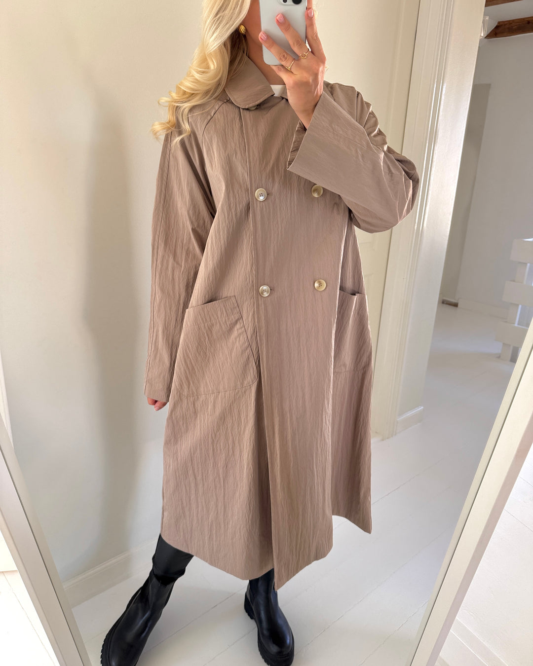 Aware By Vero Moda frakke auden ls long dune