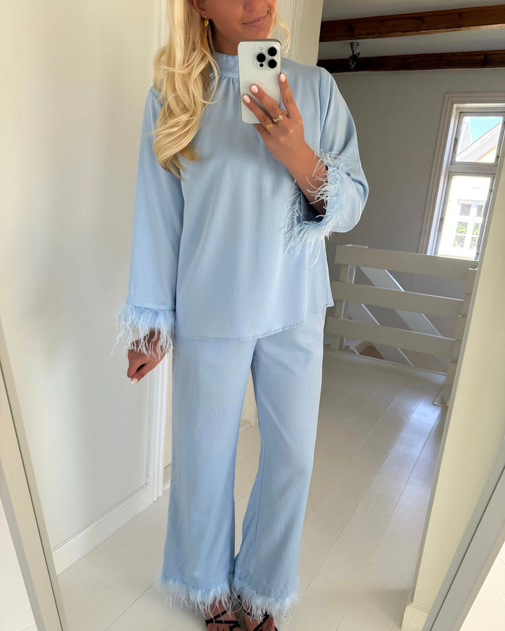 A-View bukser brady light blue