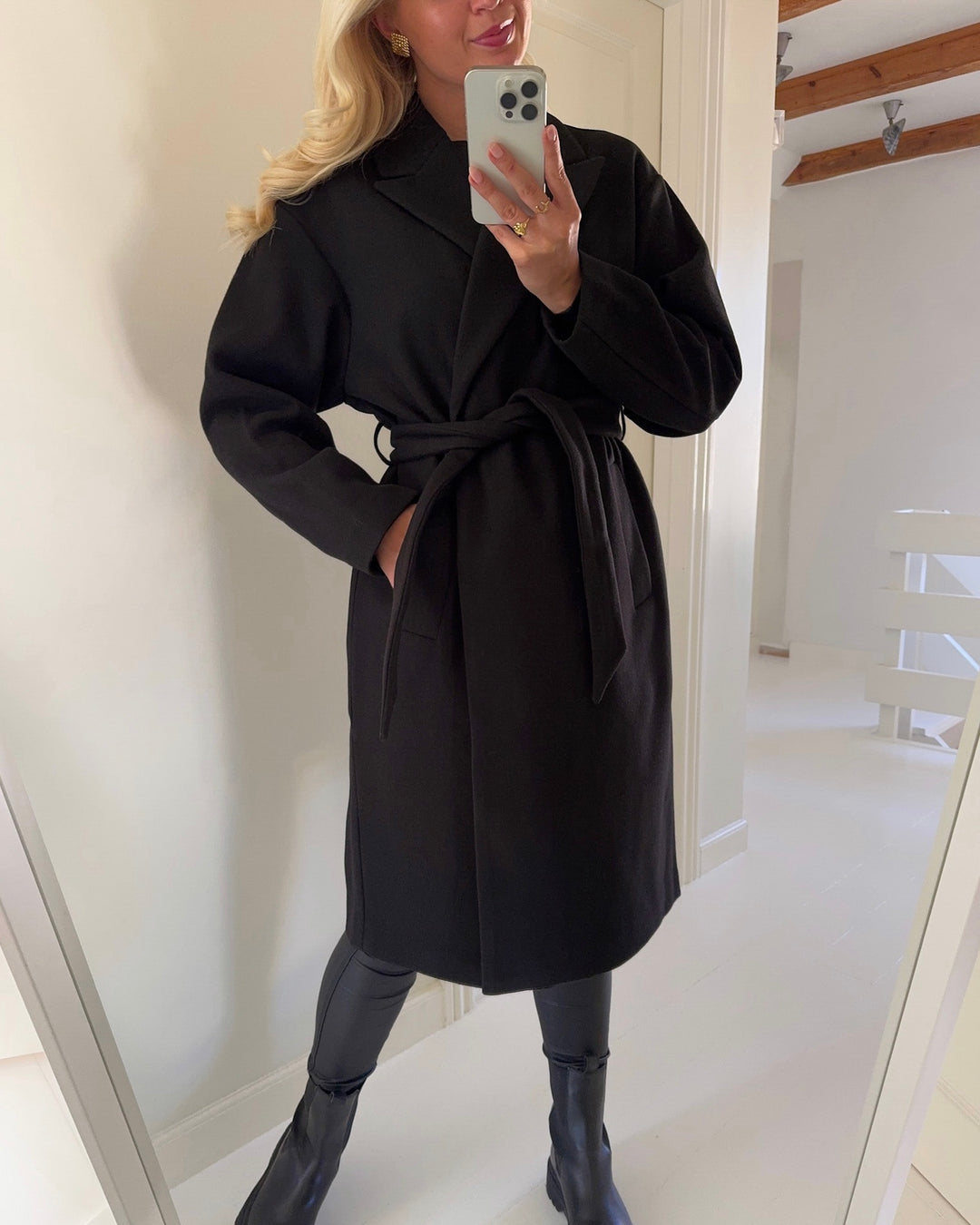 Vero Moda jakke fortune long black