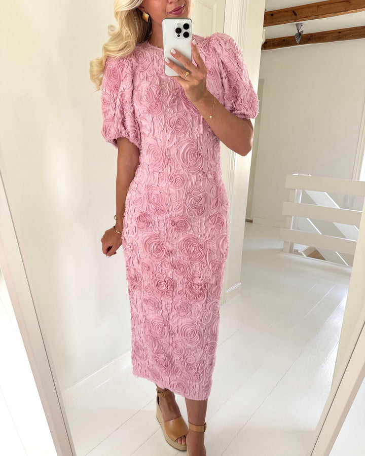 Y.A.S kjole linnea 2/4 long bleached mauve