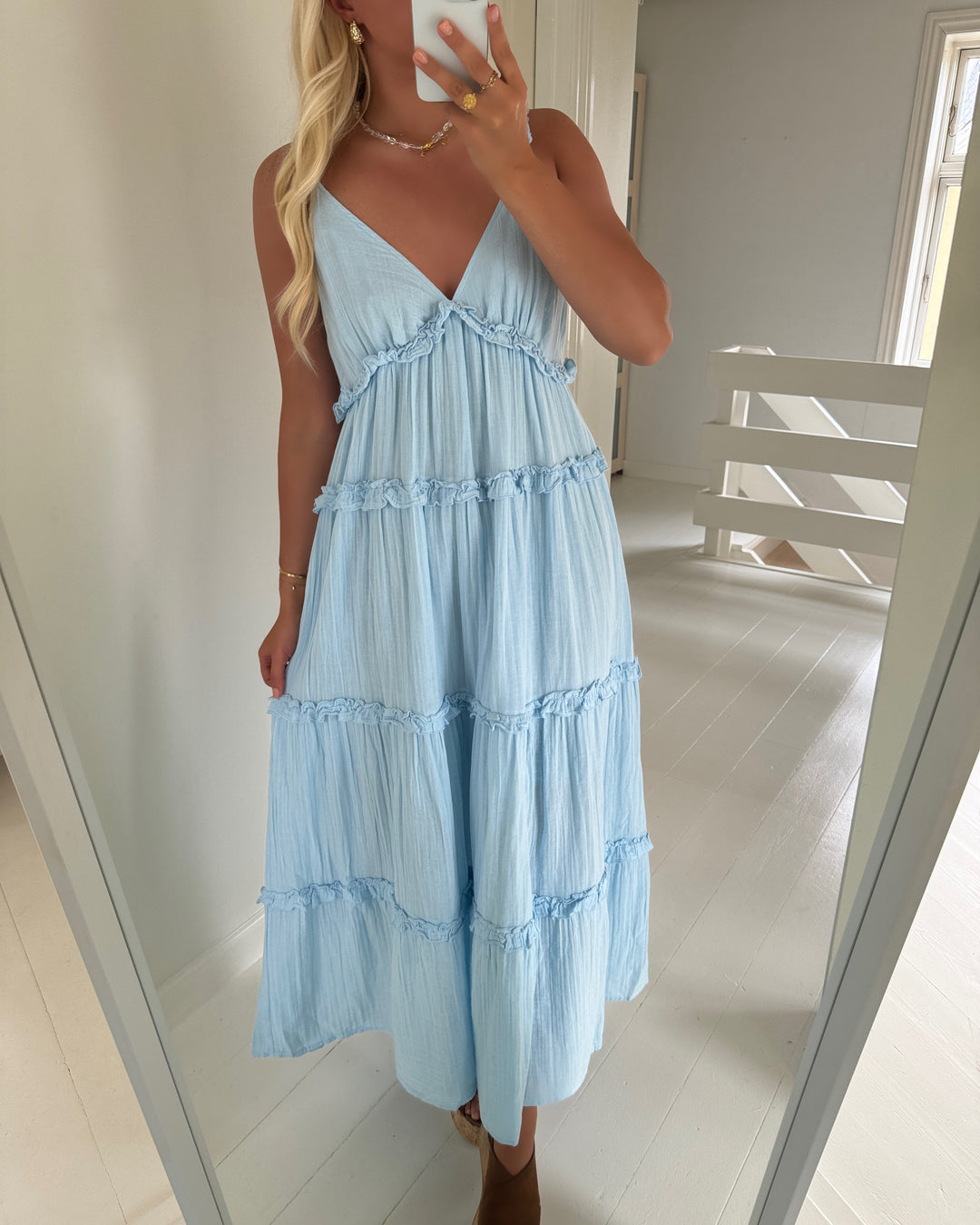 Y.A.S kjole anina sl ankle s. summer song