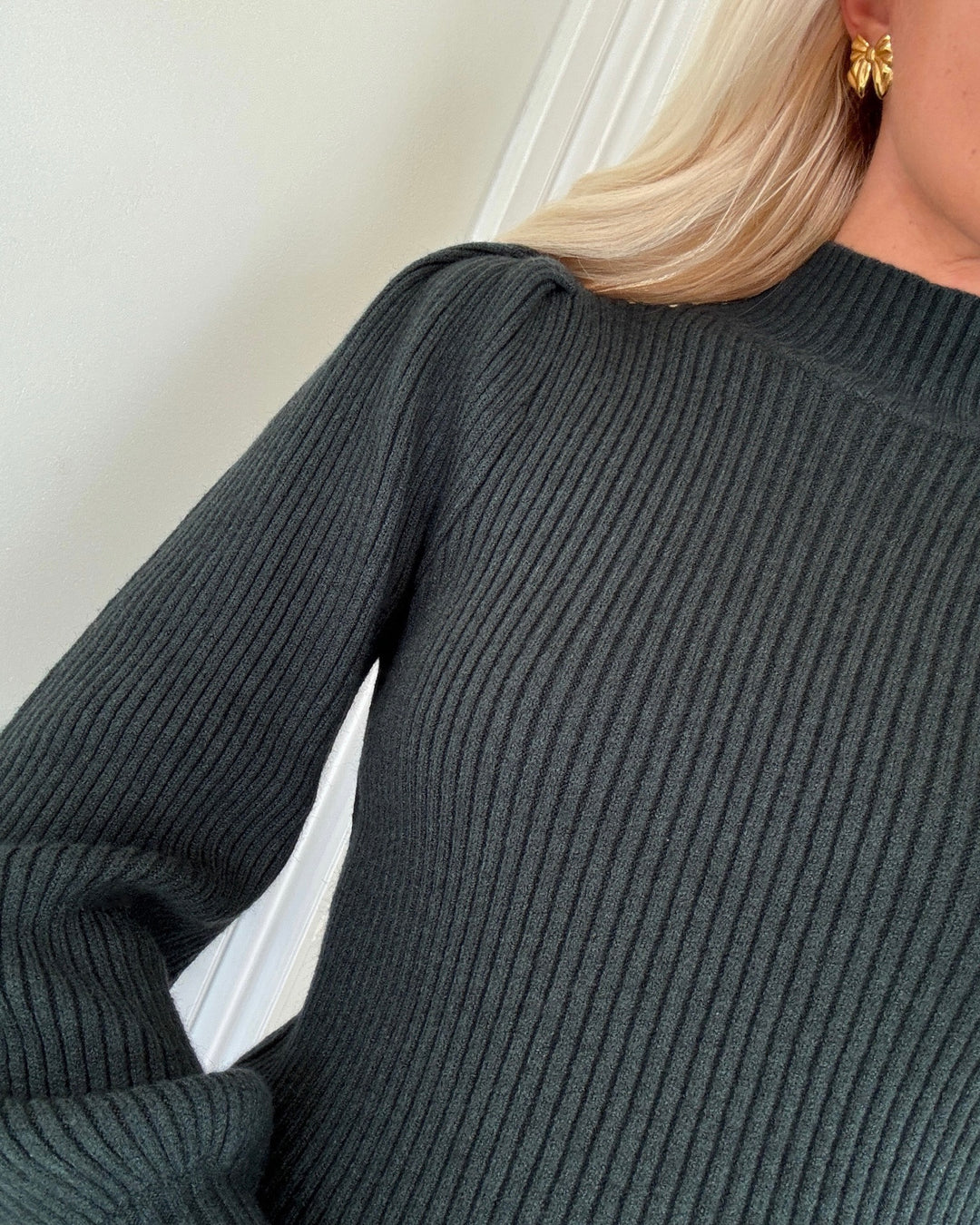 Only striktrøje katia ls highneck knit june bug