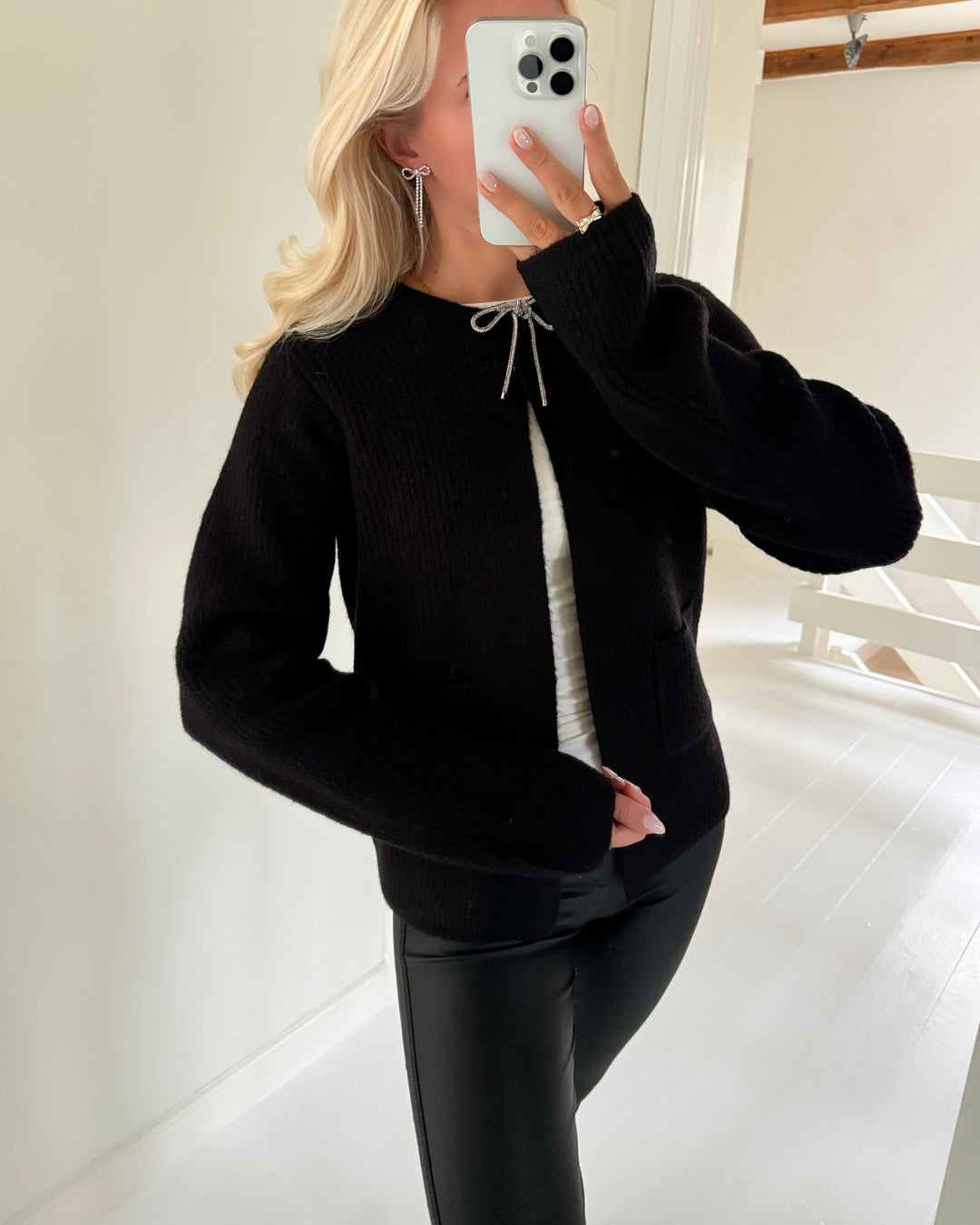 Moves cardigan katherine black