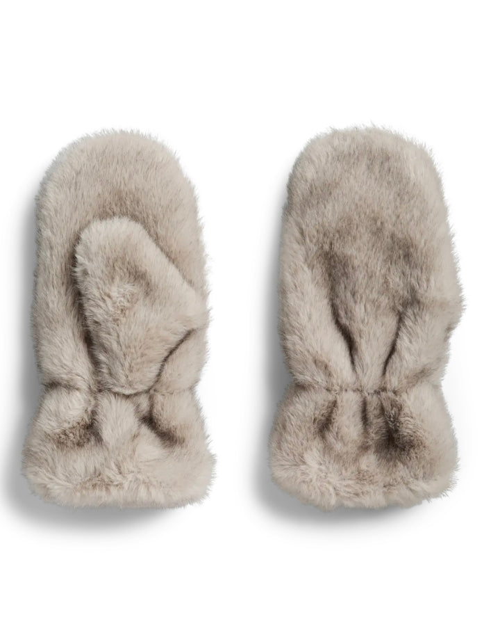 Pieces handsker jutlandia mittens greige