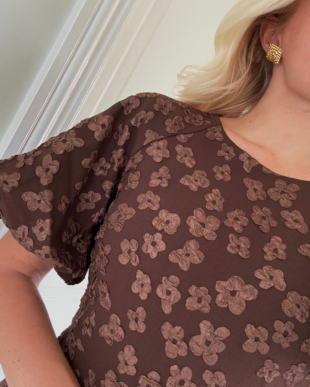 Vero Moda kjole fia chicory coffee