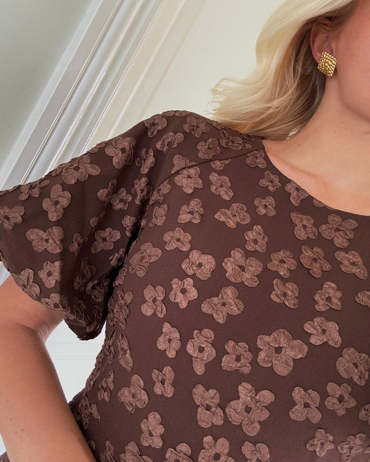 Vero Moda kjole fia chicory coffee