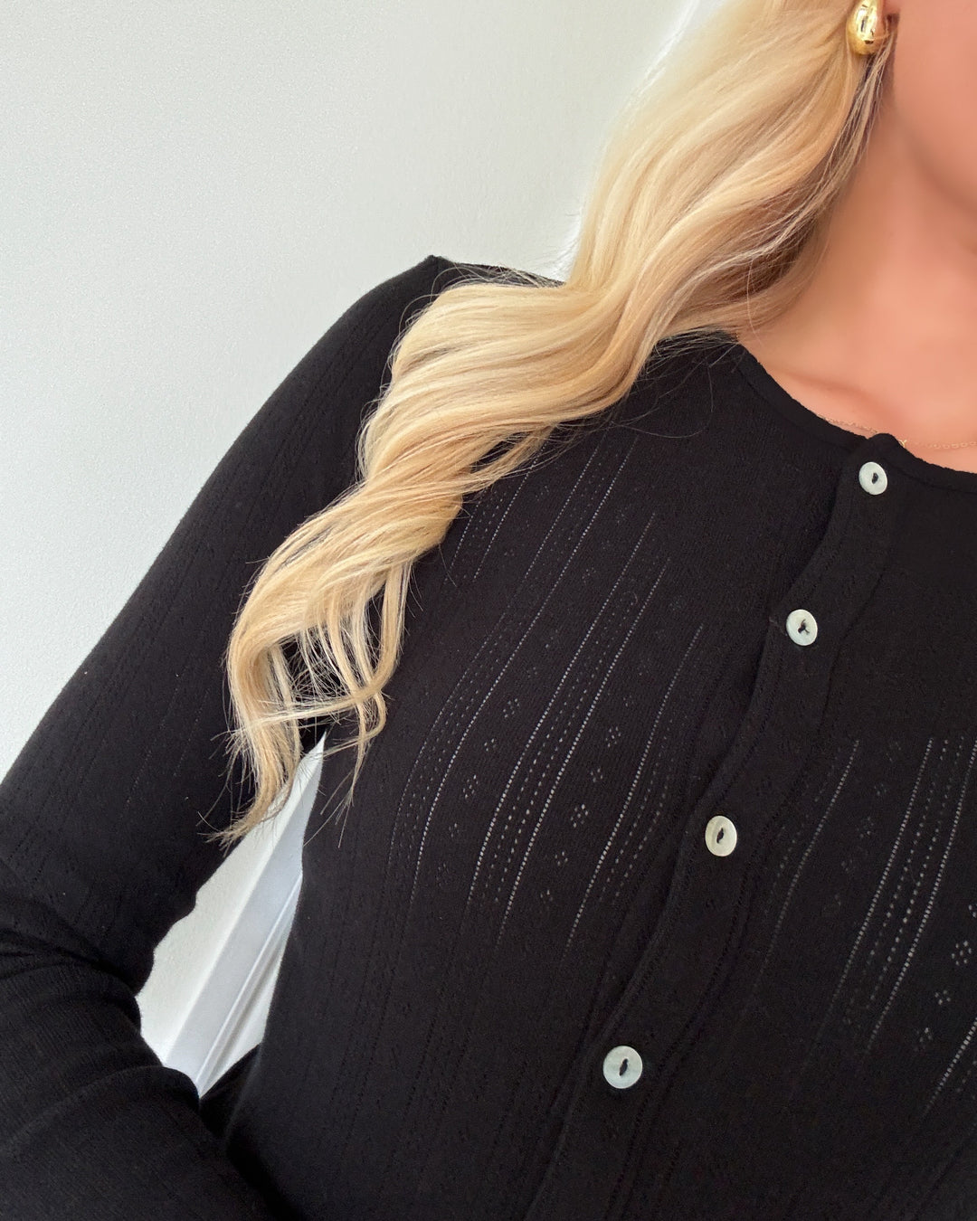 JDY cardigan salsa life l/s new jrs dia black