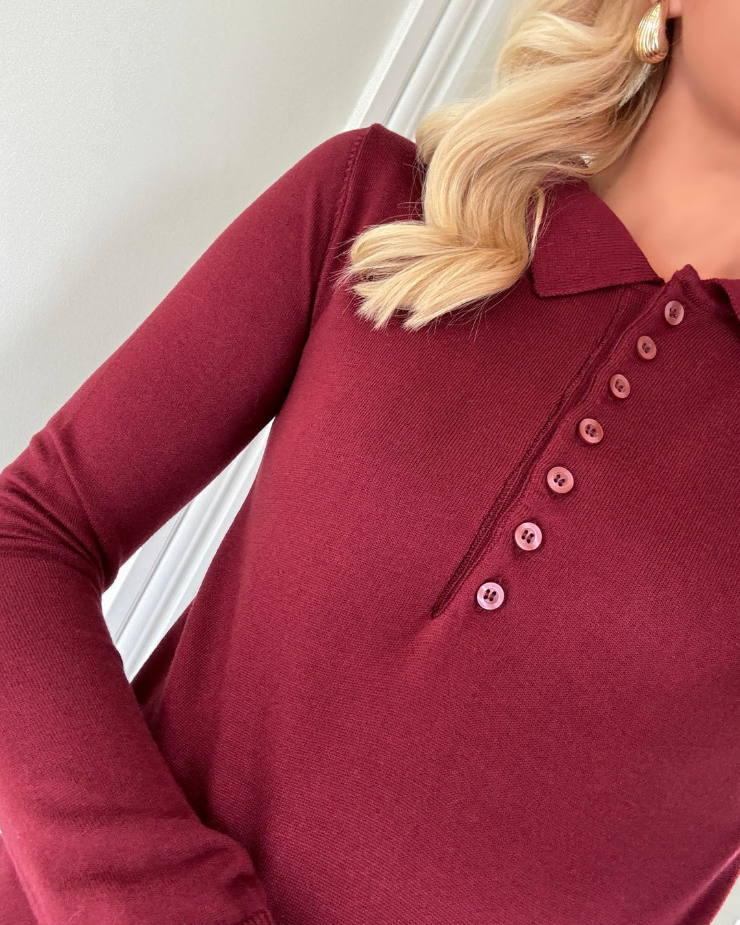 Only polo cathrine ls neck caberne