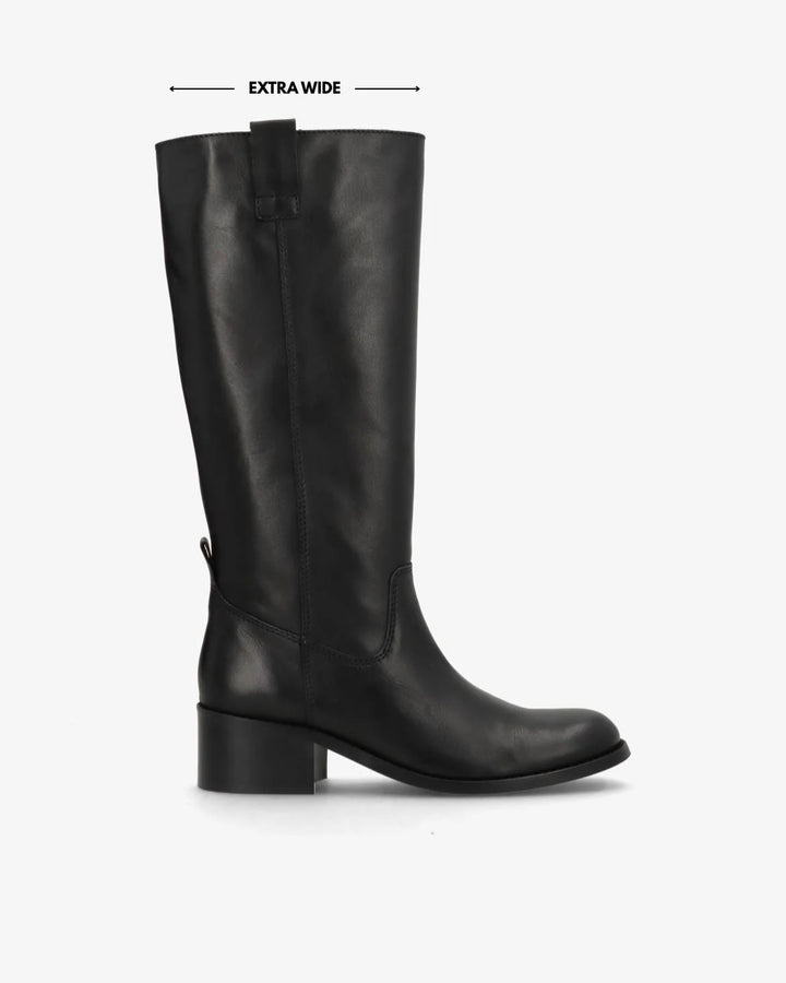 Phenumb støvler martina long wix black