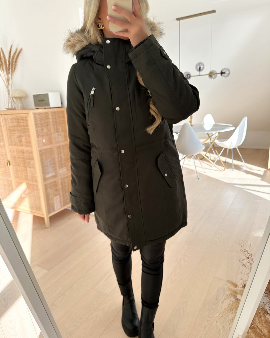 Vero Moda jakke track parka peat