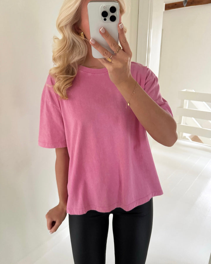 Love&Divine t-shirt love1303-1 pink wash