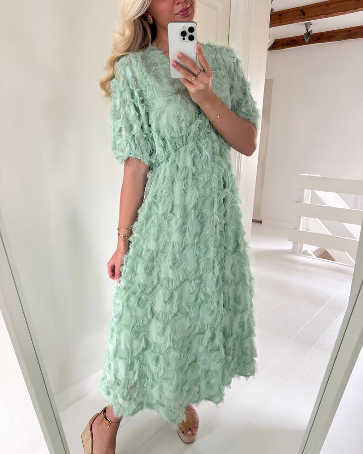 Y.A.S kjole pazylla 2/4 midi surf spray