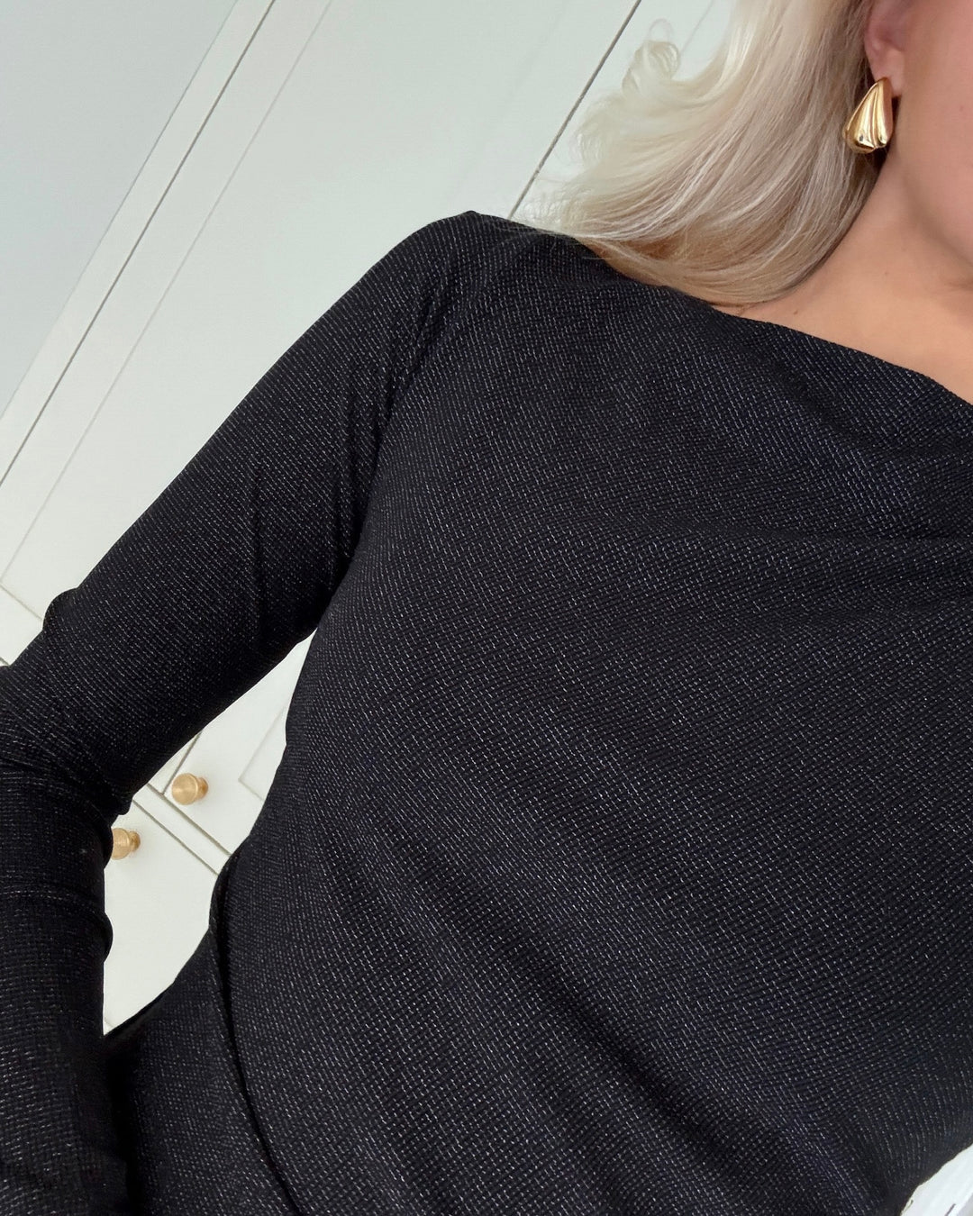 Sister's Point kjole dinner-dr black/silver