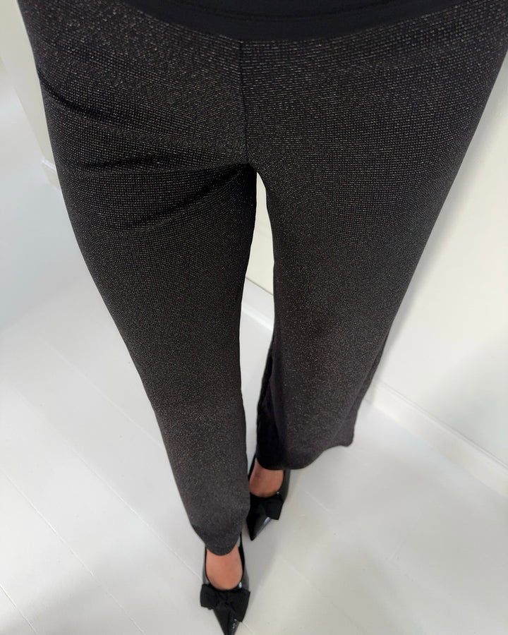 Sister's Point bukser glut-pa18 black/silver