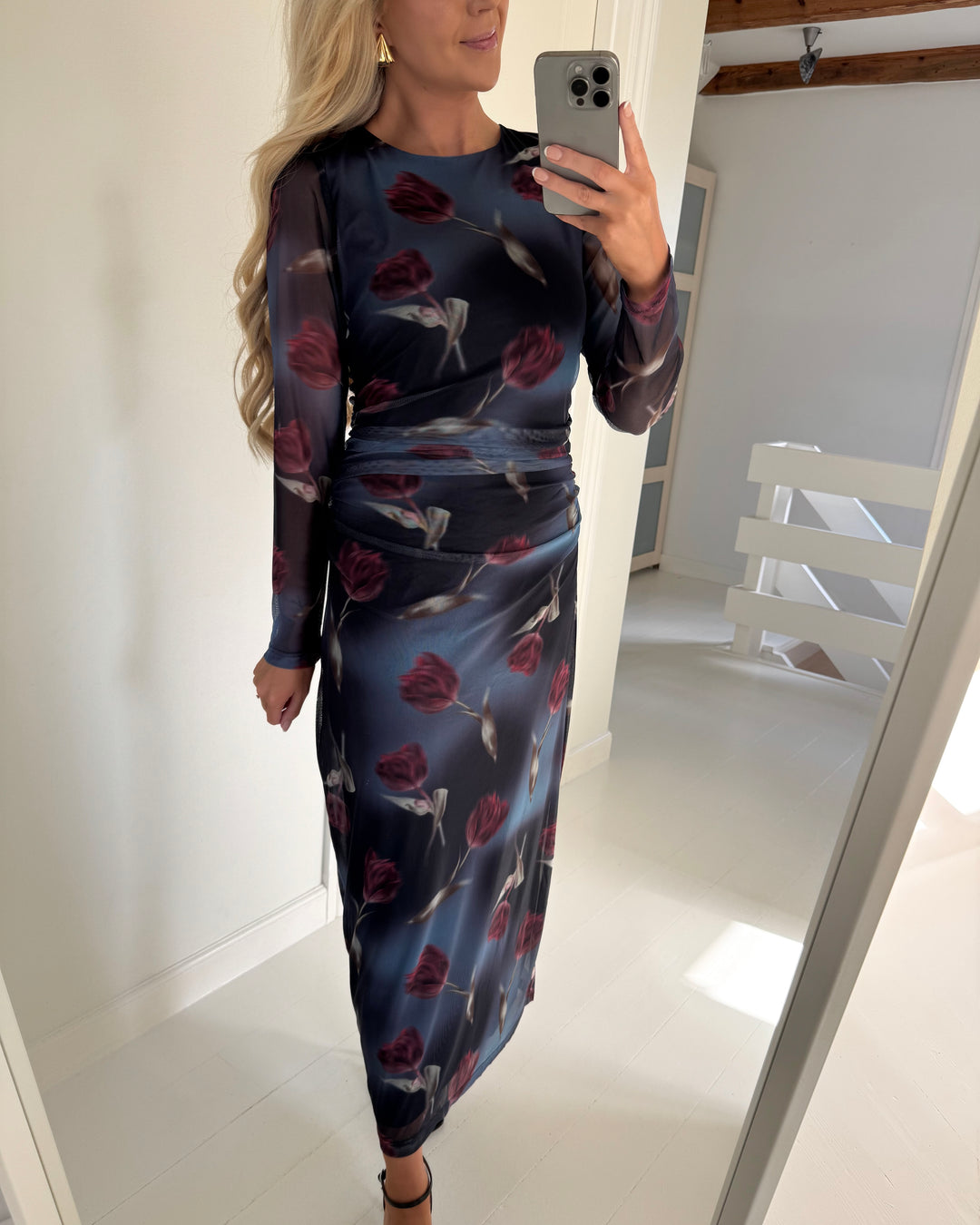 Sister's Point kjole esme ls13 flower print