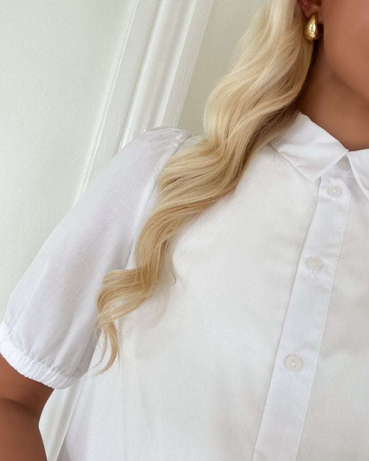 Vero Moda skjorte ella bright white