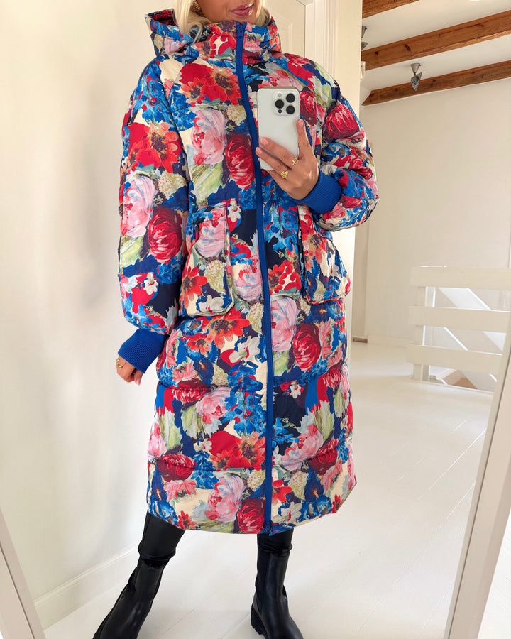 Y.A.S jakke similly padded s. birch/ayana print