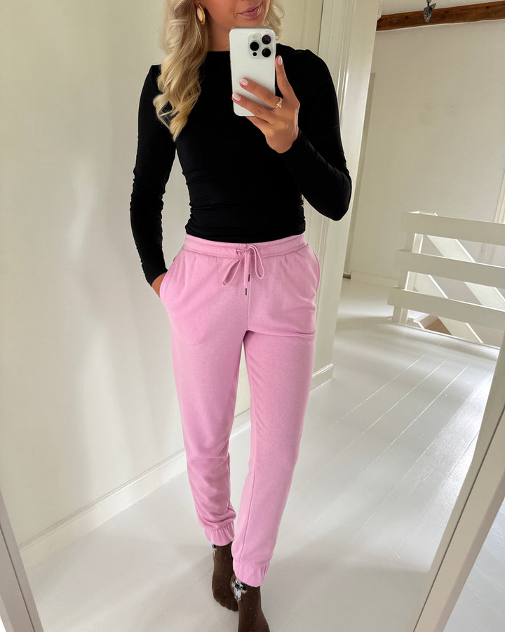 Vero Moda bukser natalia sweat pastel lavender