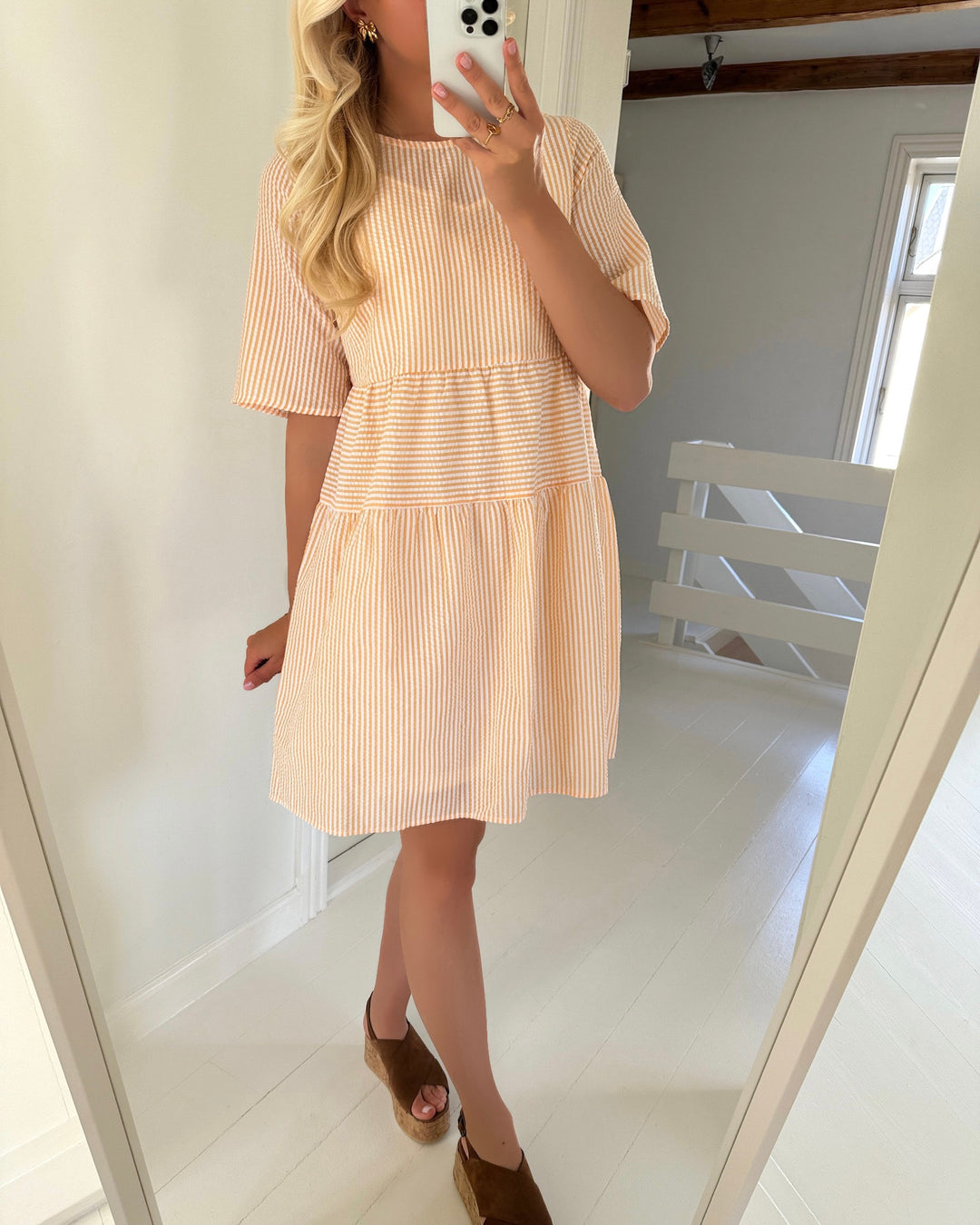 A-View kjole mili orange - FORUDBESTILLING LEV. UGE 24