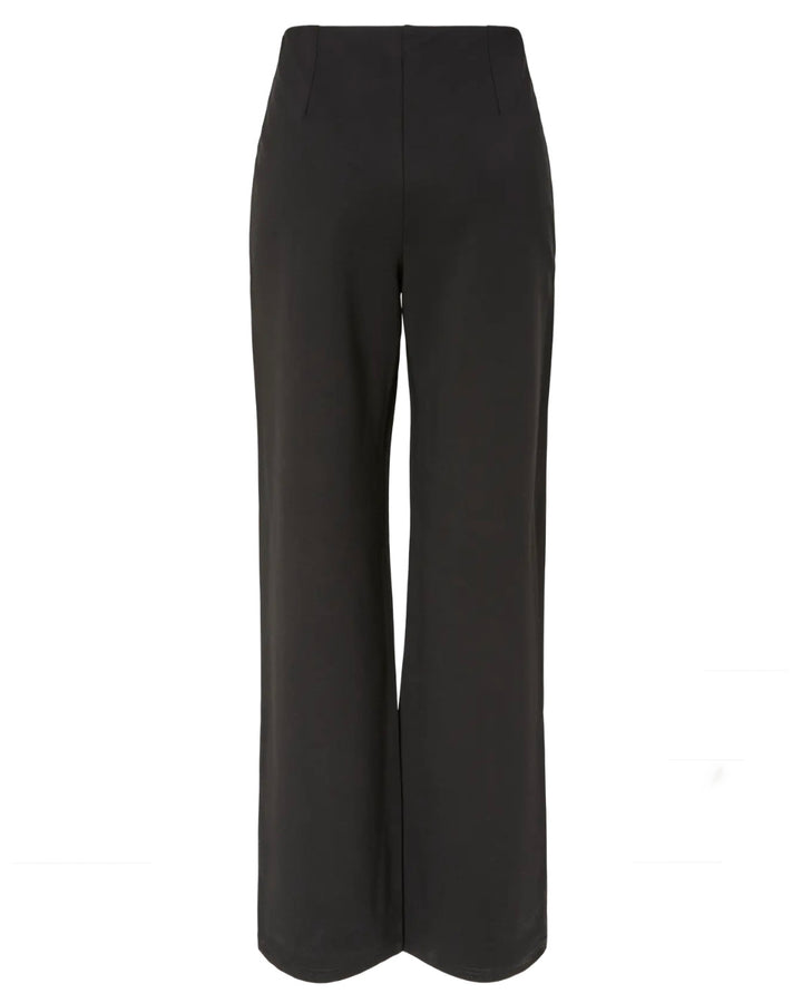 Pieces bukser gunhild hw wide black