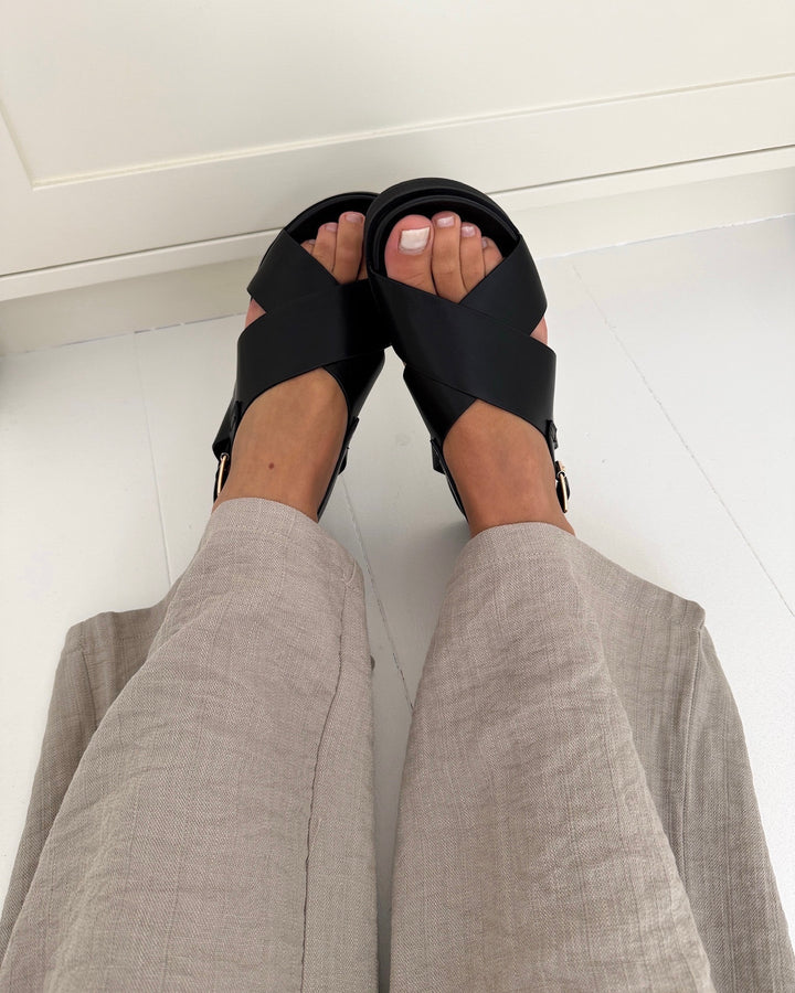 Only sandaler minnie-2 pu black - FORUDBESTILLING LEV. UGE 24