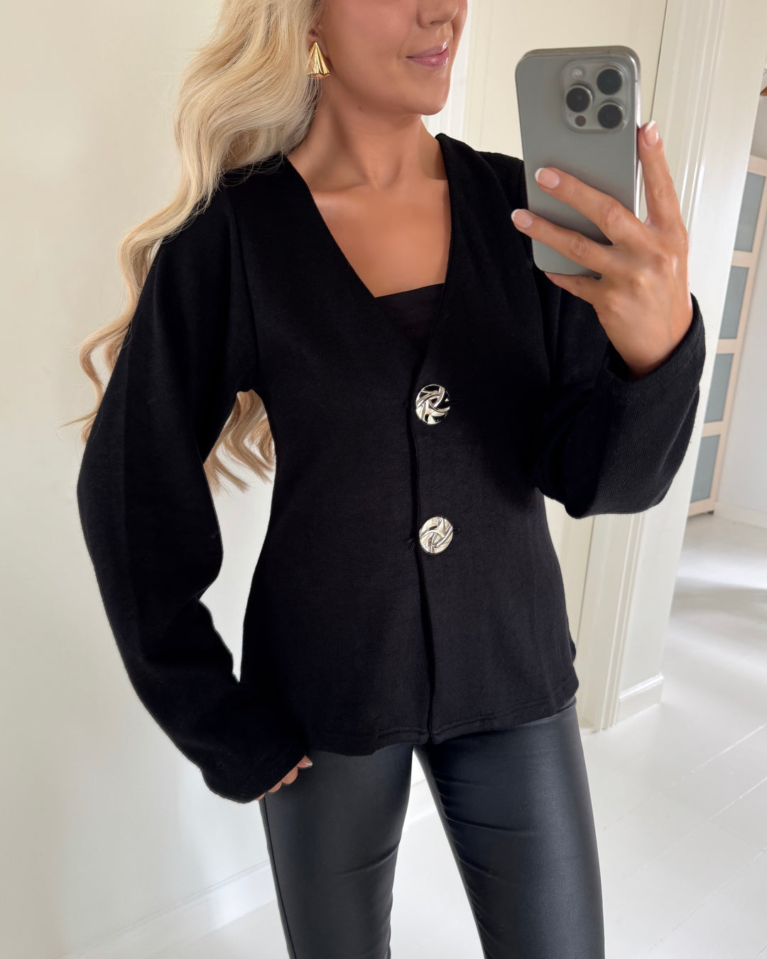 Sister's Point cardigan vitea-ca black