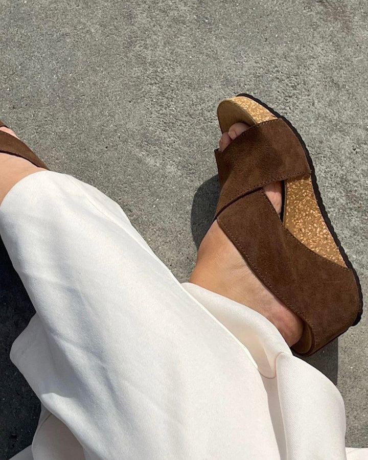 Copenhagen Shoes sandaler frances 23 dark brown