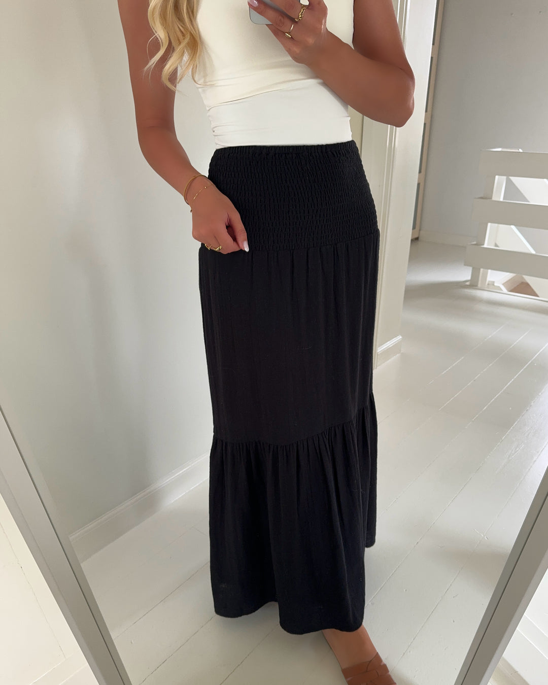 Aware by Vero Moda nederdel pernilla maxi black