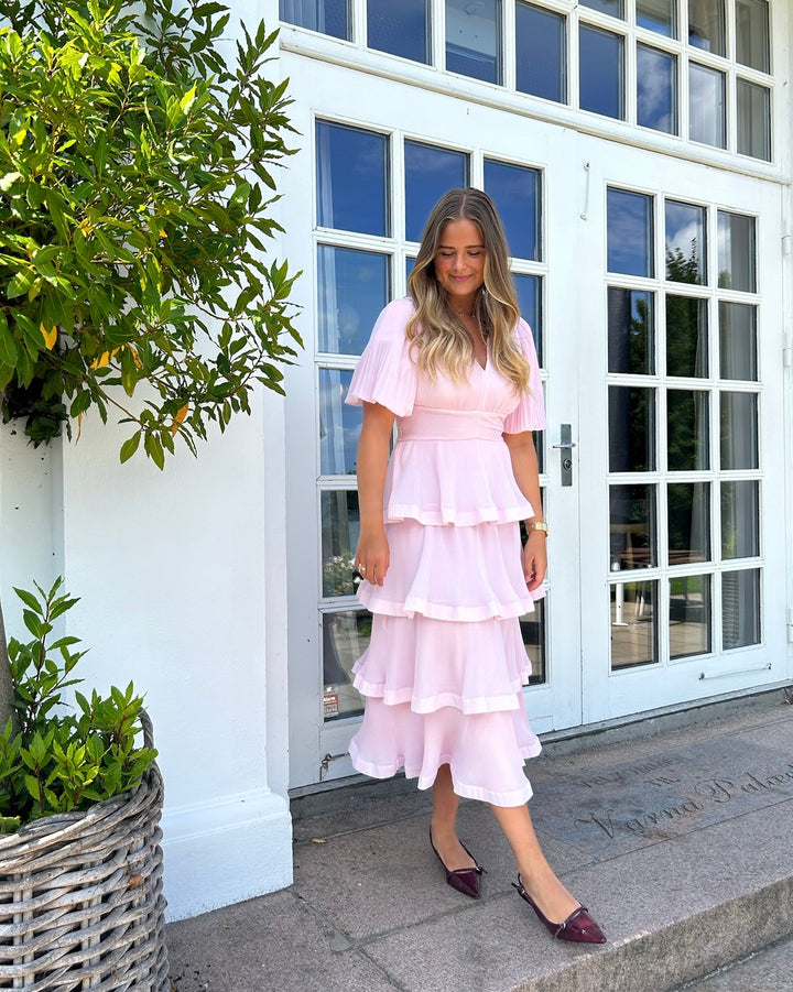 Y.A.S kjole plira ss long ballerina - FORUDBESTILLING LEV. UGE 12