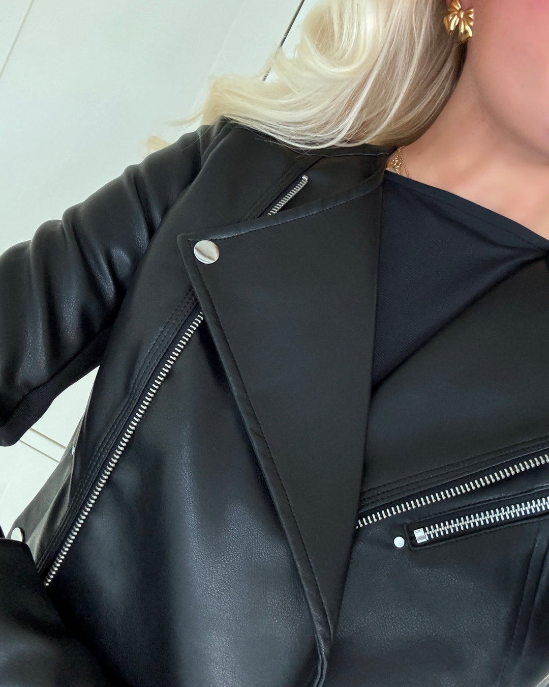 Vero Moda jakke riley rio short coated noos black