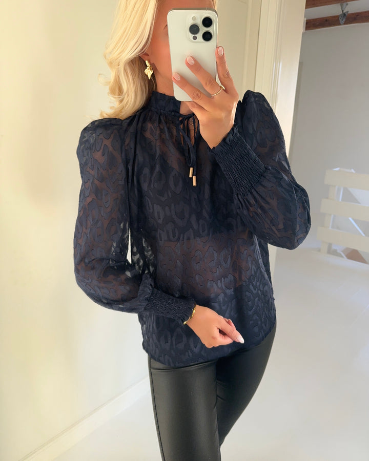 Love&Divine bluse love490-11 navy
