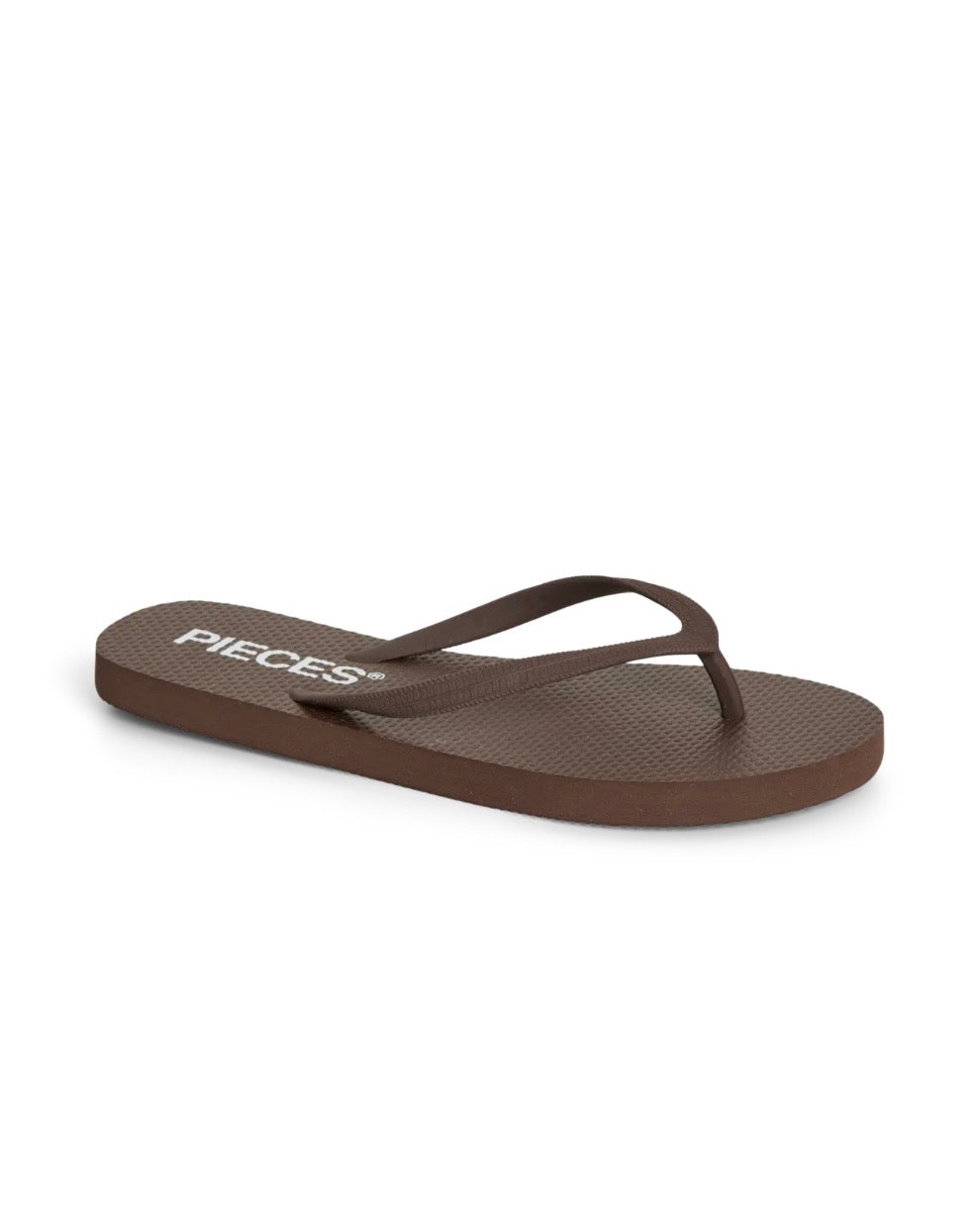 Pieces flip flop summer downtown brown