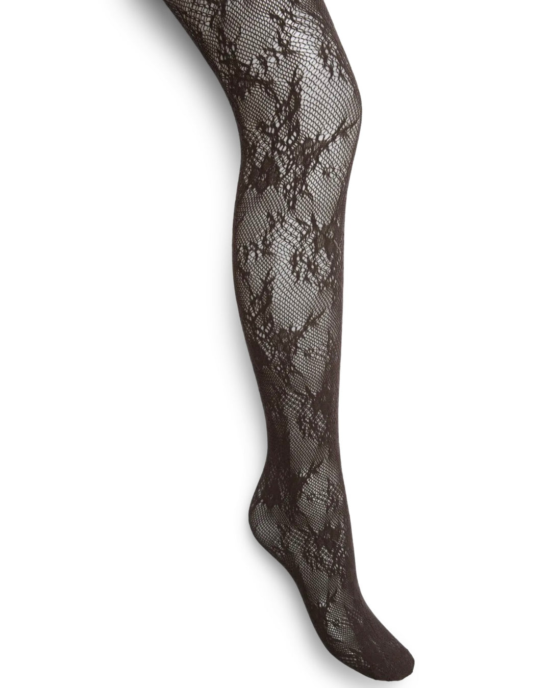 Vero Moda strømpebukser monroe lace chocolate torte