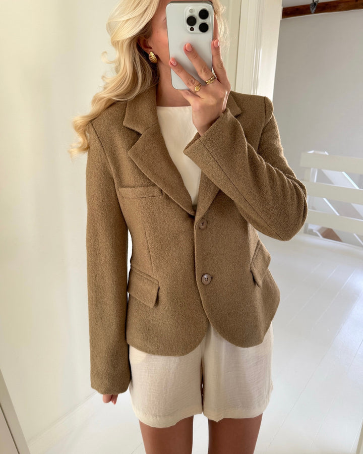 Aware by Vero Moda blazer uzmi ls wool kelp