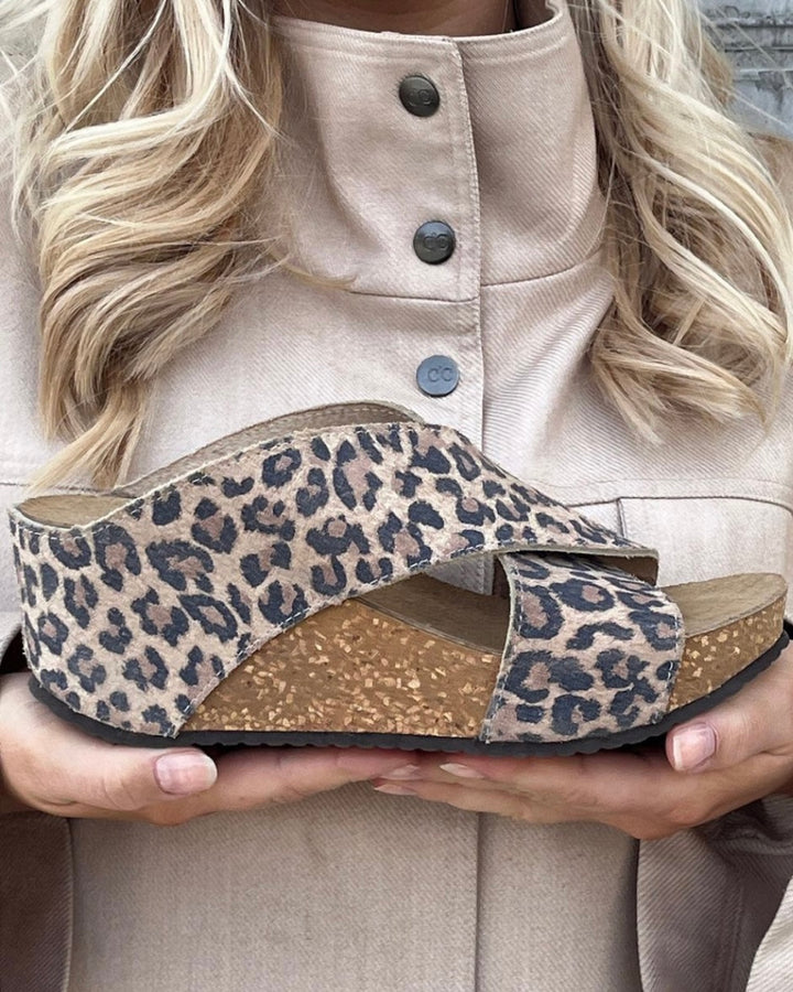 Copenhagen Shoes sandal frances leopard 23 brown leopard