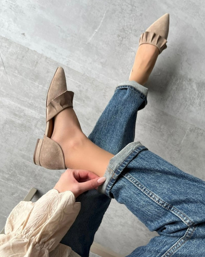 Copenhagen Shoes ballerina new romance dark beige