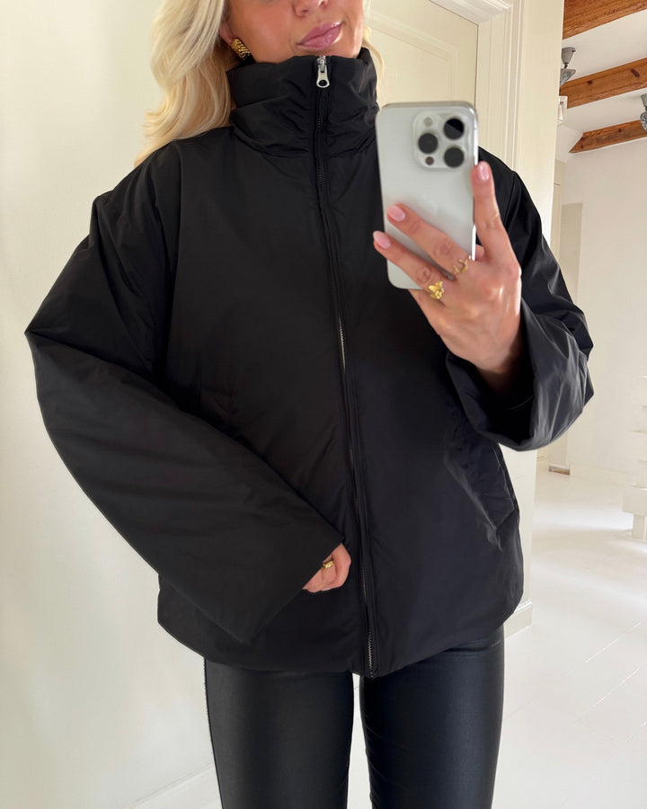 Pieces jakke sif black