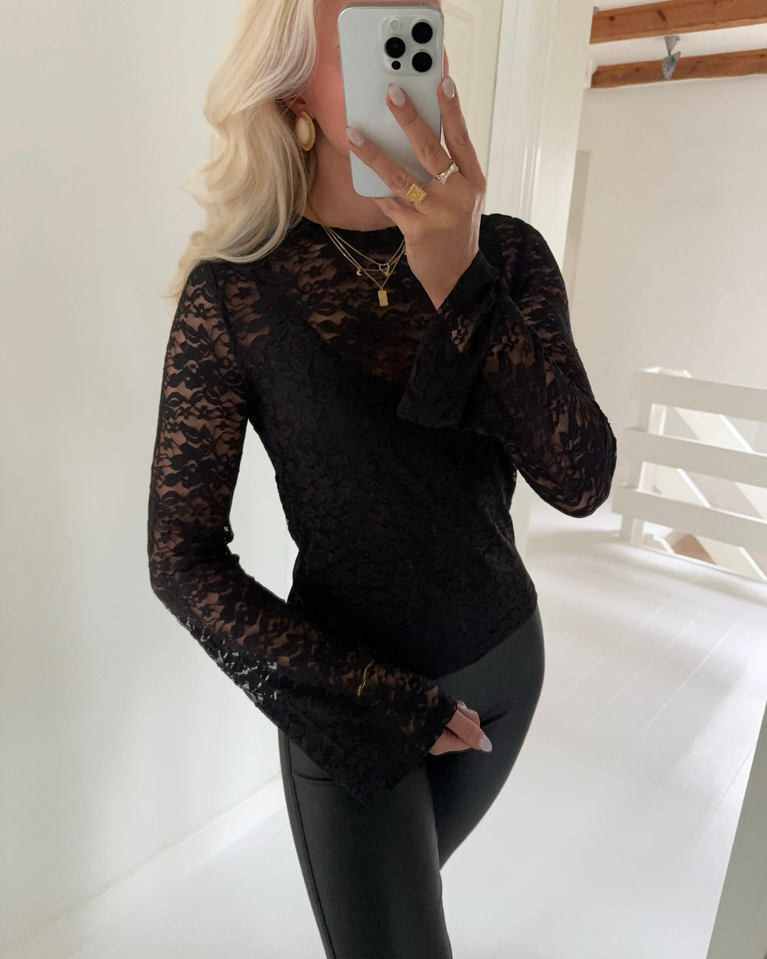 Vero Moda bluse kanya ls o-neck black