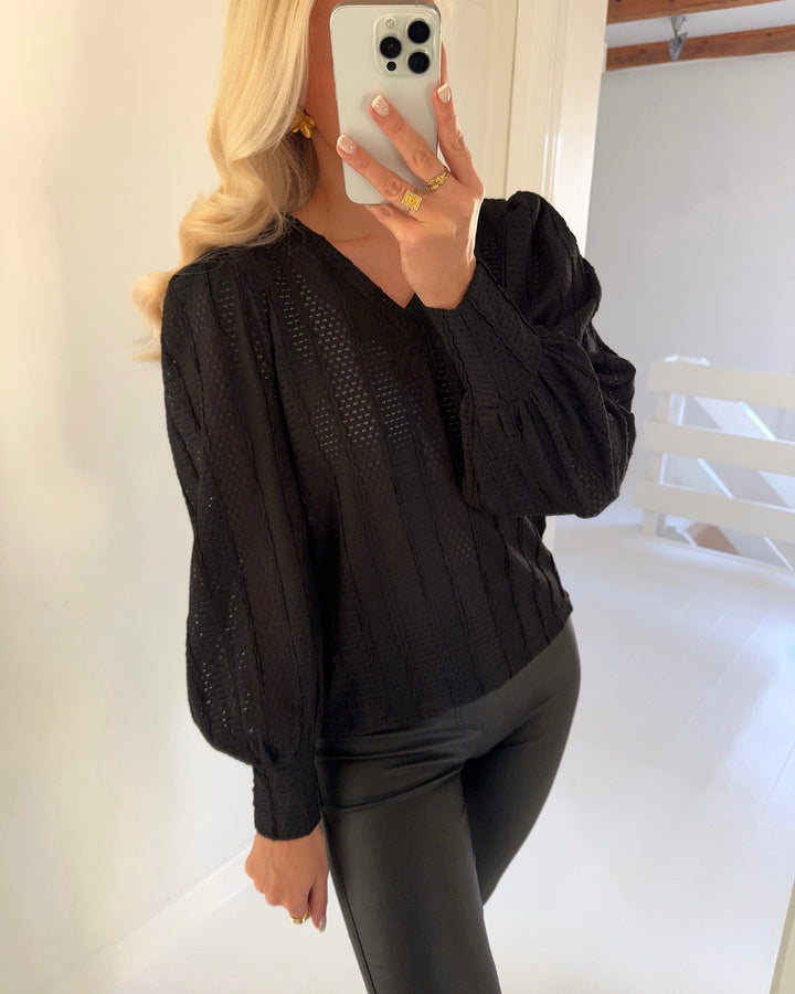 Sister's Point bluse eina-v.ls2 black