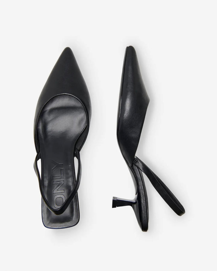 Only sling back coco-4 black